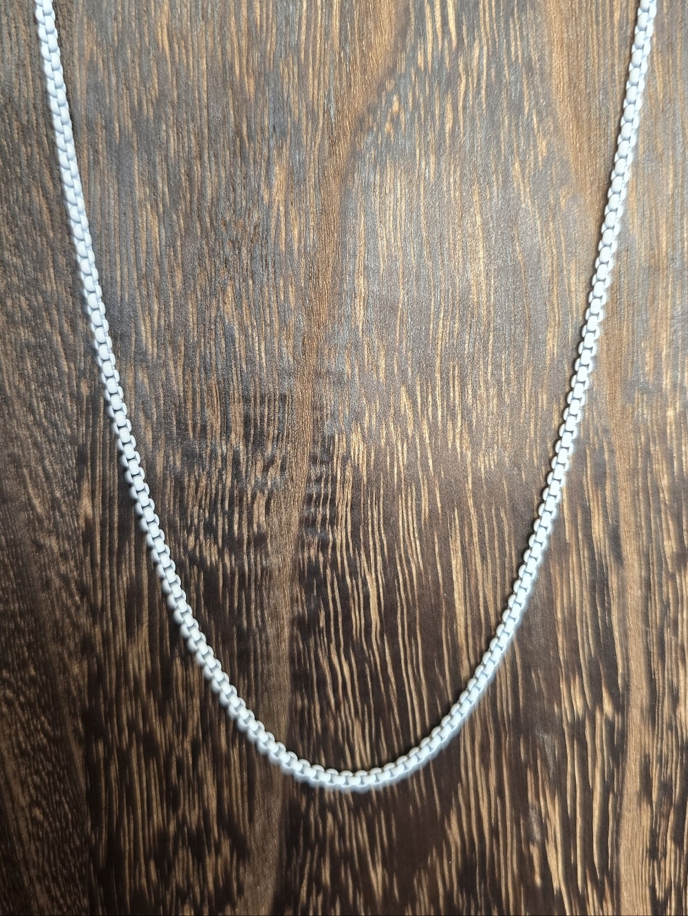 Titanium Steel White Box Chain